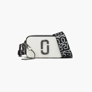 Marc Jacobs Bi-Color Snapshot Čierne Biele | ACMEYO543