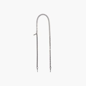 Marc Jacobs Chain Remienkove Siva | CVHWXE270