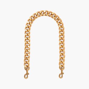 Marc Jacobs Chainlink Shoulder Remienkove Zlate | QOZPFM914
