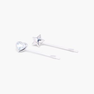 Marc Jacobs Charmed Hair Pin Set Viacfarebný Strieborne | LHFAIE857