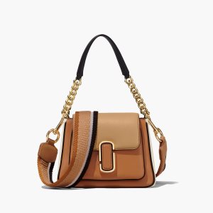 Marc Jacobs Colorblock J Marc Chain Mini Satchel Hnede Viacfarebný | XHYIOP134