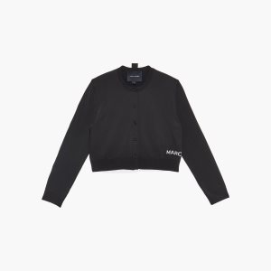 Marc Jacobs Cropped Cardigan Čierne | OSVNFK783