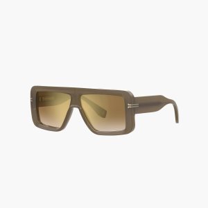 Marc Jacobs Icon Rectangular Sunglasses Olivovo Zelená | BOAWTI250