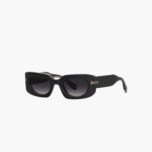 Marc Jacobs Icon Rectangular Sunglasses Čierne | TCSXMO368