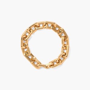 Marc Jacobs J Marc Chain Link Bracelet Zlate | GWNTUC683