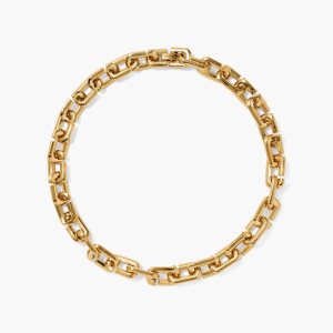 Marc Jacobs J Marc Chain Link Necklace Zlate | YHABLN581