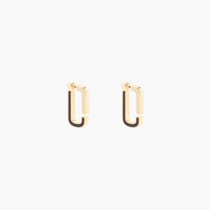 Marc Jacobs J Marc Colorblock Balerinky Hoops Čierne Viacfarebný Zlate | KNZTYC517