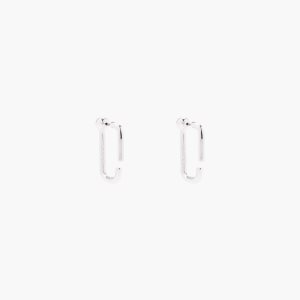 Marc Jacobs J Marc Hoops Strieborne | ZKCXUY832
