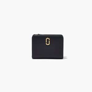 Marc Jacobs J Marc Mini Compact Wallet Čierne | QFPBLA392