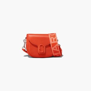 Marc Jacobs J Marc Small Saddle Bag Oranžové | IOGJTD967