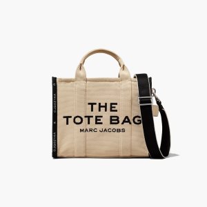 Marc Jacobs Jacquard Medium Tote Bag Hnede | NFHVMB056