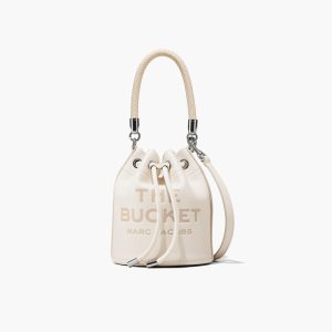 Marc Jacobs Kozene Bucket Bag Strieborne | BJITQD832