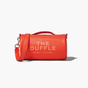 Marc Jacobs Kozene Duffle Bag Oranžové | EQBPDM685