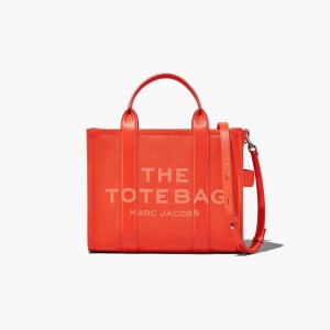 Marc Jacobs Kozene Medium Tote Bag Oranžové | GKLWFI248