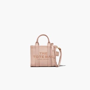 Marc Jacobs Kozene Micro Tote Bag Ruzove | DJVWLT078