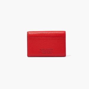 Marc Jacobs Kozene Small Bifold Wallet Červené | TJMVAR235