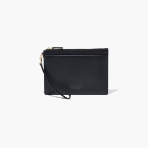 Marc Jacobs Kozene Small Wristlet Čierne | FMBRNP164