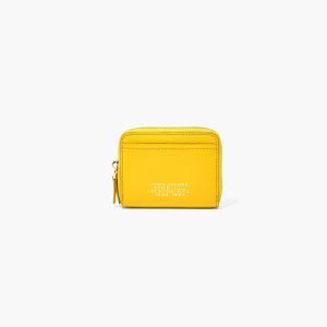 Marc Jacobs Kozene Zip Around Wallet Oranžové | WTPNZC418
