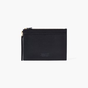 Marc Jacobs Large Kozene Wristlet Čierne | TFWSKY938