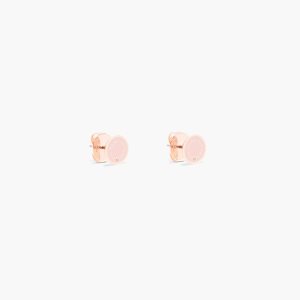 Marc Jacobs Medallion Studs Hnede Ruzove Zlate | ERPJLB485