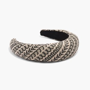 Marc Jacobs Monogram Headband Béžové | SCKRHJ038