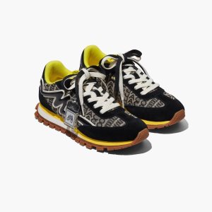 Marc Jacobs Monogram Jogger Čierne Žlté | ECDJOL586