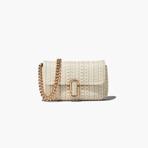Marc Jacobs Monogram Kozene J Marc Mini Bag Hnedožltý | AETXHW910