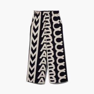 Marc Jacobs Monogram Oversized Sweatpants Čierne Biele | DLNFZW816