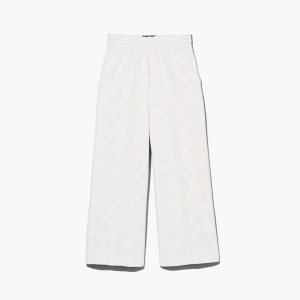 Marc Jacobs Monogram Oversized Sweatpants Biele | WSJEBP295