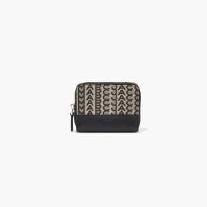 Marc Jacobs Monogram Zip Around Wallet Béžové Viacfarebný | FRONPG173