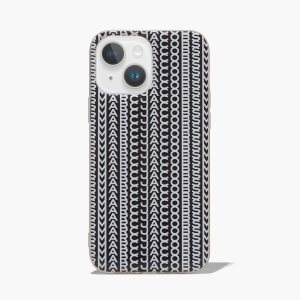 Marc Jacobs Monogram iPhone Case 14 Plus Čierne Biele | HIYZSL503