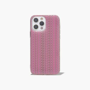 Marc Jacobs Monogram iPhone Case 14 Pro Siva Hnede Ruzove | PDYEAM247