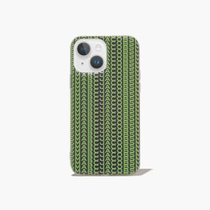 Marc Jacobs Monogram iPhone Case 14 Siva Zelene | CNRPHD571