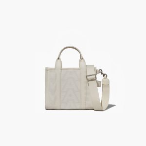 Marc Jacobs Outline Monogram Mini Tote Bag Biele | XMAKUN894