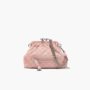 Marc Jacobs Re-Edition Prešívané Kozene Little Stam Bag Ruzove | IUDFPA580