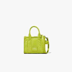 Marc Jacobs Shiny Crinkle Micro Tote Svetlo Zelene | JBESUA684