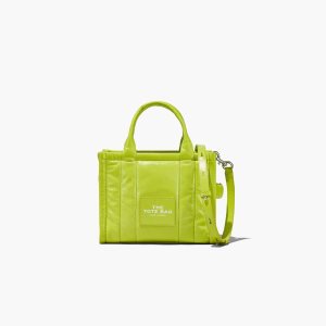 Marc Jacobs Shiny Crinkle Mini Tote Svetlo Zelene | KILSCT471