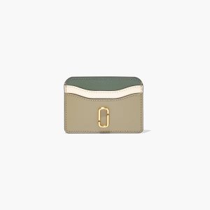 Marc Jacobs Snapshot Card Case Strieborne Olivovo Zelená Viacfarebný | EGWMCJ125