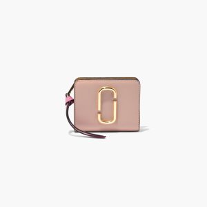 Marc Jacobs Snapshot Mini Compact Wallet Ruzove Viacfarebný | PDFMLY972