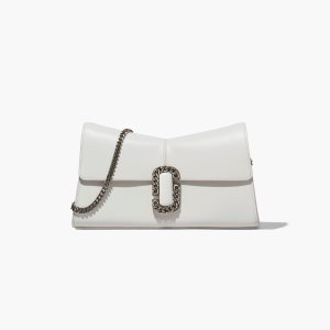 Marc Jacobs St. Marc Convertible Clutch Biele | IKTMHZ268