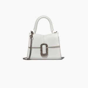 Marc Jacobs St. Marc Mini Top Handle Biele | PAMRJS039