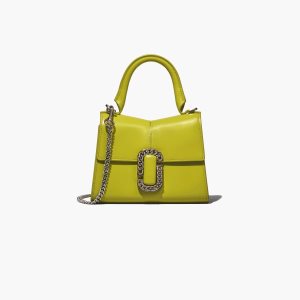 Marc Jacobs St. Marc Mini Top Handle Svetlo Zelene | NQKTZJ859