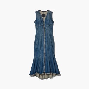 Marc Jacobs Wave Denim Saty Modre | DCFUMQ395