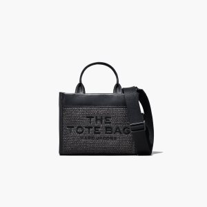 Marc Jacobs Woven DTM Mini Tote Bag Čierne | HUDVYL094