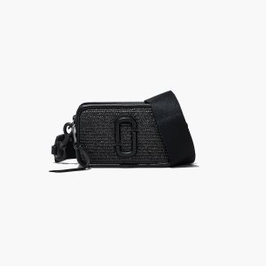 Marc Jacobs Woven DTM Snapshot Čierne | WXREUJ462