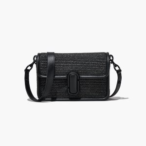 Marc Jacobs Woven J Marc Shoulder Bag Čierne | FSEDQL317